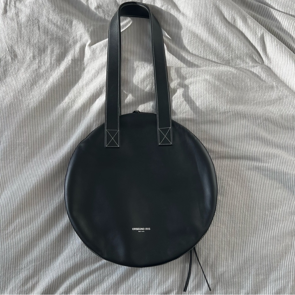 Orseund Iris Leather Circle Tote